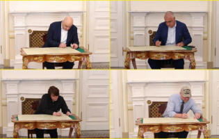 პოლიტიკოსების ნაწილმა „ქართულ ქარტიას"  ხელი უკვე მოაწერა