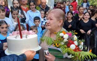 მერეთის სკოლის პედაგოგს დამსახურებული მასწავლებლის ჯილდო გადასცეს