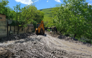 ატენში სტიქიის შედეგად მიყენებულ ზარალს ითვლიან