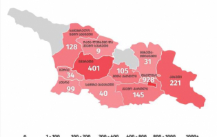 შიდა ქართლში კორონავირუსის 105 ახალი შემთხვევა დადასტურდა - 1 ნოემბერი